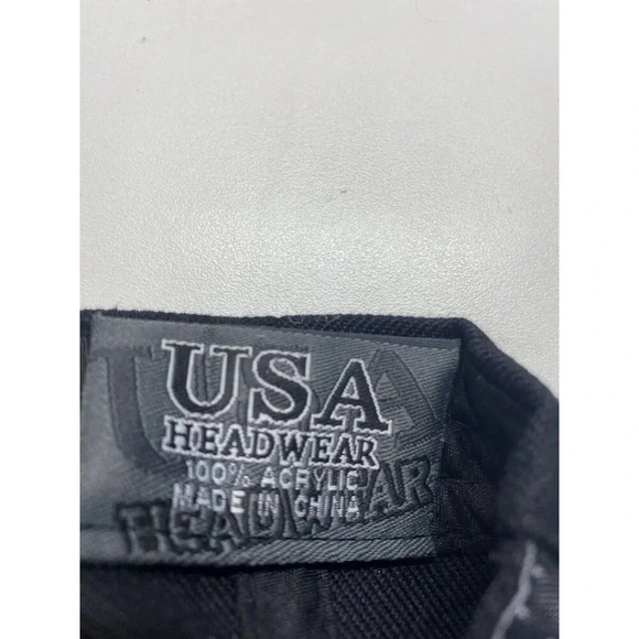 Men's Route 66 Mother Road SIgn US HIstorical Map Hat Black SnapBack Cap - Picture 6 of 6